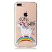 Produktbild iPhone 7 Plus / iPhone 8 Plus Hülle mit Muster, Docrax Handyhülle Silikon Stoßfest Kratzfest Schutzhülle Bumper Case für Apple iPhone 7Plus / 8Plus (5,5 Zoll) - DOHEX40071 #2