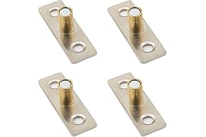 4 st skjutdörrsguide, 8 mm diameter lokaliseringsstoppare styrhjul för hem skåp dörr golv