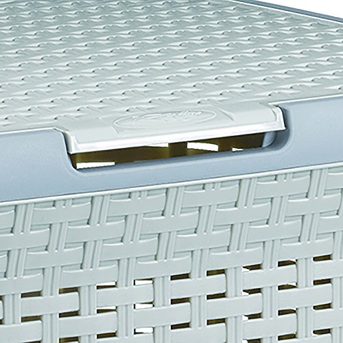 Kela 23386 Wäschebox Rio PP-Kunststoff, 65 L, Plastik, sand grau, 43.5 x 34 x 55.5 cm - 2