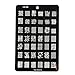 Davidsonne Large Nail Art Polish Manicure Stamping Image Plate Template DIY Decoration CK-04