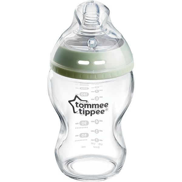 Biberon Tommee Tippee Closer To Nature 340ml - Tétine Silicone Imitation Sein - Anti-colique