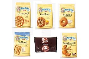 TESTPAKET Mulino Bianco kex Italien cookies Galletti Macine Girotondi Tarallucci Spicchi di sole Pan di stelle biscocrema