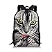 Produktbild Lxdzgm Forudesigns Black Cat Pattern Kinder Schultaschen Set Grundschule Rucksack für Mädchen Kinder Rucksäcke Orthopädische Schultaschen @ C