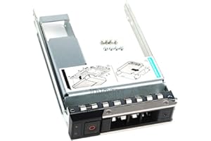 DBTLAP Nouveau pour Dell 3.5" Gen14 HDD Tray Caddy with 2.5" Adapter Poweredge R440 R540 R740 C6420