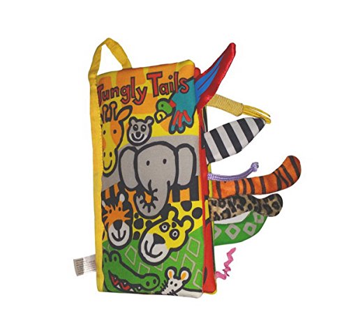 Intelligence Development Cloth Cognition Book Learning Activity Toys for Kids Baby (Jungle)