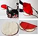 WINTER WARMER BABY PRAM STROLLER HAND MUFF FINGERLESS GLOVES SHEEP WOOL