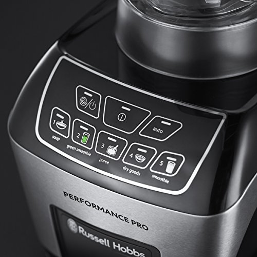 Russell Hobbs 22260-56 Performance Pro Standmixer mit 5 Geschwindigkeitsstufen, 5 voreingestellten Programmen, Impuls-Ice-Crush-Funktion - 3