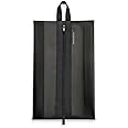 Briggs & Riley Shoe Pouch for Packing - Travel Shoe Cover for Men & Women, Luggage & Suitcase Footwear Storage Bag, Zipper for Secure Fit, Easy to Wipe - Travel Essentials, Black, Black, Fits up to US