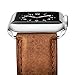 Produktbild Benuo Echtes Leder Armband für Apple Watch Series 2 - 42mm/ Apple Watch Series 3 with Cellular - 42mm/ Apple Watch Series 3 - 42mm / Apple Watch Series 1 - 42mm(Hell braun)