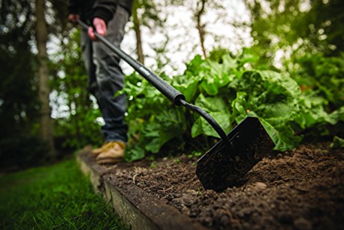 Fiskars Hacke, Länge: 164 cm, Breite: 16 cm, Stahl-Kopf/Aluminium-Stiel, Schwarz/Orange, Solid, 1016035 - 2