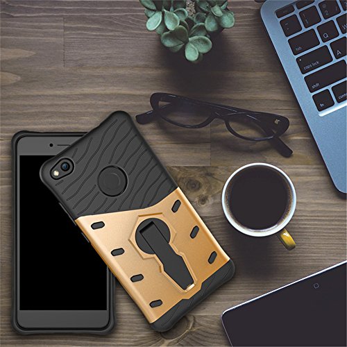 Funda Huawei P8 Lite 2017 Armadura Carcasa   Tarea Pesada  360 Grados de Rotaci  n Soporte de Combinaci  n a Prueba de Golpes  Protectora para Huawei  P8 Lite 2017  Negro 