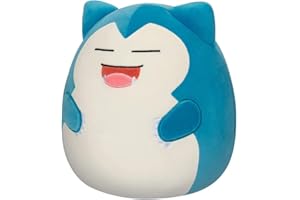 Squishmallows Pokemon 10-Inch Snorlax Plush - Add Snorlax to Your Squad, Ultrasoft Stuffed Animal Plush, Official Jazwares Plush
