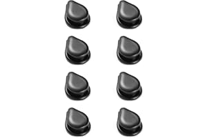 KYLOS 8 Stück Mini Auto Haken, Auto Haken, Schlüssel Haken, Selbstklebender Haken, Klebriger Aufhänger, Car Gadgets Innenraum, Für Ladekabel, Schlüssel, USB-Kabel, Kopfhörerkabel (Schwarz)