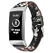 Produktbild Kalebay Fitbit Charge 3 Smart Watch Lederband Open Print Strap große Größe 6,7~8,1 Zoll