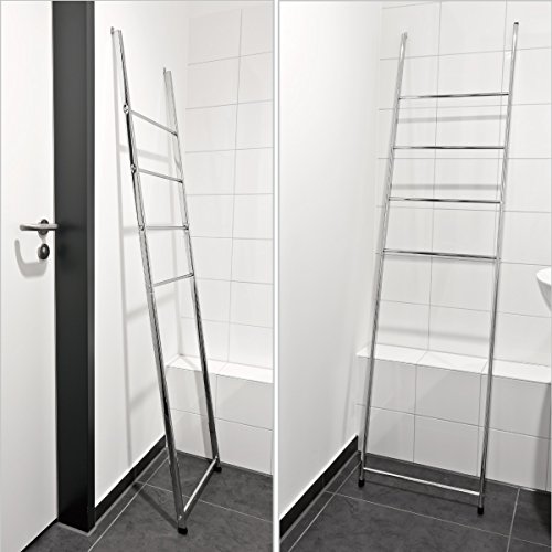 bremermann® Handtuchleiter, Handtuchhalter mit 4 Handtuchstangen zur Wandmontage - 4