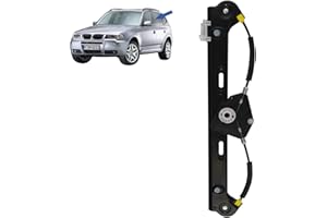 STARKIT PERFORMANCE Elevalunas compatible para BMW X3 E83 (2003-2010) mecanismo elevalunas trasero izquierdo (trasero conductor) 51353448251, 51353413189