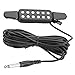 Neewer® 12 Loch Ton Tonabnehmer Akoustik / Elektrik Wandler Mikrofon Draht-Verstärker-Lautsprecher für Akustikgitarre