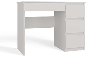 CDF Datorskrivbord med lådor förvaring skrivbord sekreterare stationär dator konsol skrivbord - fast höjd funktionell organisation för skrivbord - matt