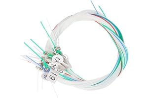 Comphic Full Strings 1 Set 19 Nylon String Replacement Spare Parts Accessories for Seven-String Harp Harp Instrument Parts for Seven-String Harp