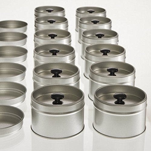 24 kleine Gewürzdosen mit Aromadeckel - 4