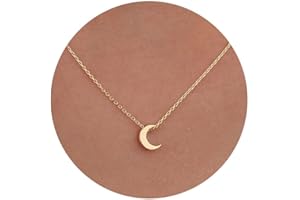 HANLI 14K Gold Vergoldet Halsketten Damen Zarte Horn Davidstern Schmetterling Sonne Lotus Volleyball Baseball Cowboystiefel Anhänger Kette mit für Frauen Mädchen Wasserfeste Hautverträglich Schmuck