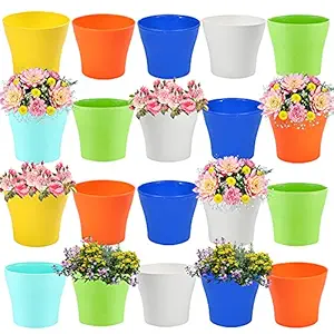 Kraft Seeds Plastic Seeds Pot, 6 inch, Set of 20