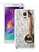 Produktbild Genuine Samsung Galaxy Note 4 MK's A3 008 White Screen Cover Case Handmade and Luxurious Design