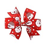 Saihui Girls Christmas Hair Accessories For Girls Infant Hairpin