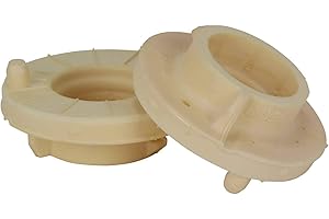 CAR-PARTS24 2x Federgummi Federgummis Gummiunterlage Federteller Federunterlage Hinterachse oben