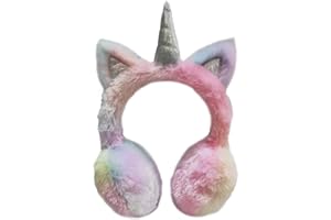 Gifts Treat Ragazze Paraorecchie per bambini Paraorecchie con unicorno Paraorecchie in maglia con motivo animale