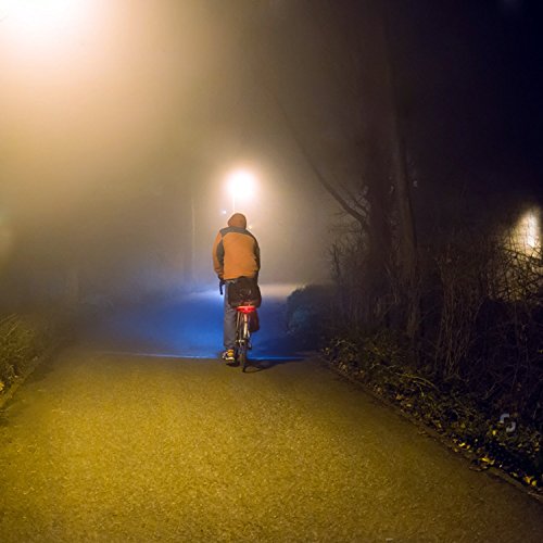 Unigear Wiederaufladbare LED Fahrradlampen Set als Fahradlicht Helmlicht für Radsport, Superhelle Fahrradbeleuchtung inkl. Frontlicht und Rücklicht, 3 Licht-Modi, 2 USB Kabel und 1 Lampenhalterung - 8