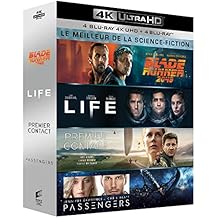 Meilleur de la science-fiction - Coffret : Blade Runner 2049 + Life : origine inconnue + Premier contact + Passengers