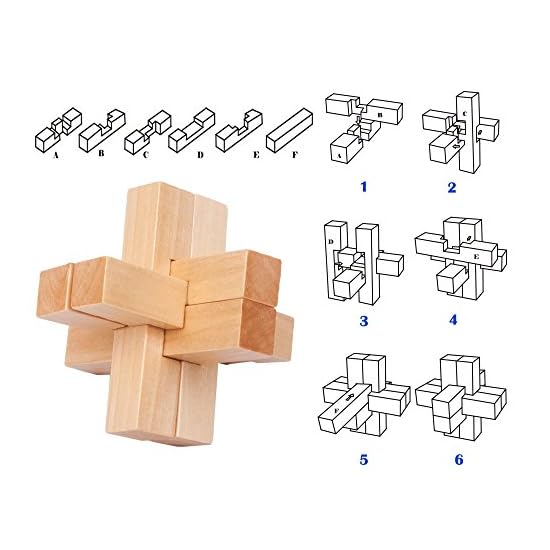 rompecabezas de madera 18 piezas