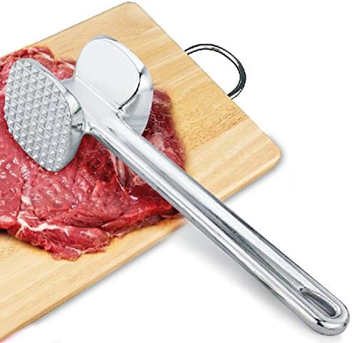 Aluminium Metal Meat Mallet Tenderizer Chicken Beef Steak Hammer Kitchen Tool