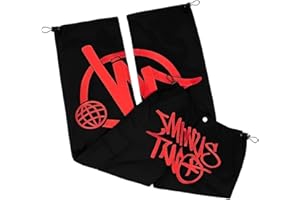 Lyoveu Minus Two Cargo,Pantaloni Minus Two Pantaloni Dritti Street Pocket A Vita Alta Stampati Hip Hop