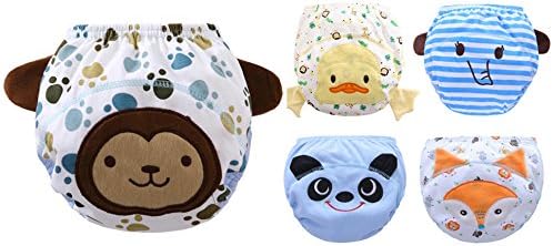 HANIBEIWA Training Pants For Baby Toddler Girls Potty Training Pants Reusable Anti leakage Cute 12-24 Months