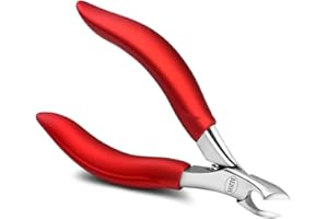 BEZOX Obcinacz do paznokci - Obcinacz do paznokci o dużej wytrzymałości Zestaw szczypiec do grubych i wrośniętych paznokci (miękki uchwyt i pudełka na prezenty)