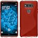 Produktbild PhoneNatic Case für LG V20 Hülle Silikon rot S-Style + 2 Schutzfolien