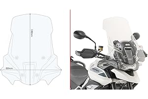 GIVI Specific Screen Transparent for Triumph Tiger 900 20 > 21 D6415ST