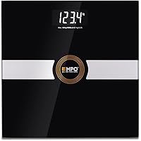 EMPO Badezimmerwaage Digitale Körpergewicht waage von hohen Ganauigkeit - große LightOnDark Digitalanzeige - messt das…