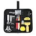 Produktbild eCommerceTek Uhrenwerkzeug Set 147tlg Uhrmacherwerkzeug Uhr Werkzeug Tasche Reparatur Set Uhrwerkzeug Gehäuse Öffner in Nylontasche watch tool
