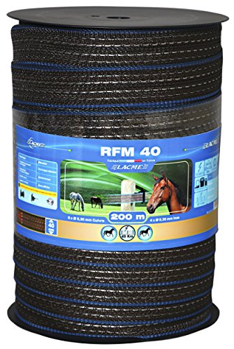 Preisvergleich Produktbild Weidezaunband RFM 40 braun, 200m