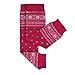 Hoppediz Cashmere/Merino Wool Baby Leg Warmers (Red/Orange)