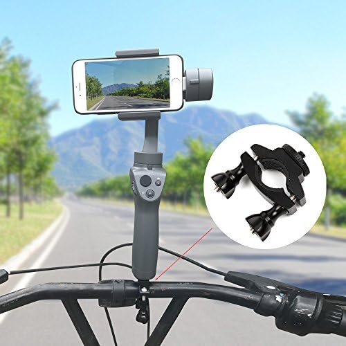 GDD2018 Handheld Gimbal Stabilizer Bike Bracket Bicycle Mount Holder for DJI OSMO Mobile 2