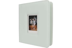 ELPRICO Álbum de Fotos de 288 para Cámara Instax Mini, Cubierta de Cuero, Libro de álbum de Fotos 2x3 para Cámara Instantánea Instax Mini 11 12 9, para Película Instantánea Instax Mini