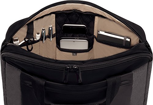 Wenger Premium Notebooktasche Underground 16″ Computer Brief, schwarz für einen sicheren Transport - 3