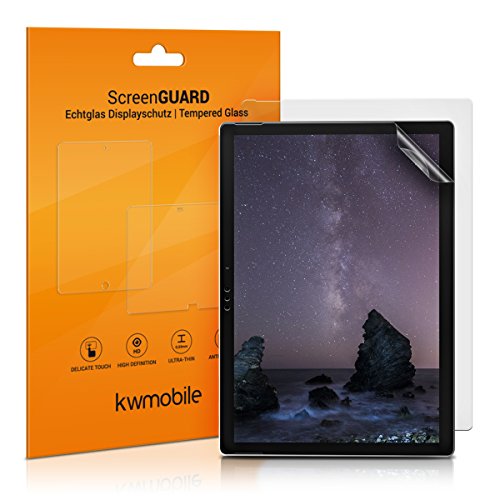 2x kwmobile Folie matt für Microsoft Surface Book Displayschutzfolie - Schutzfolie Anti-Fingerabdruck Displayschutz Displayfolie entspiegelt