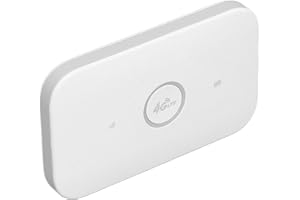 Culnflun 4G LTE CAT4 Mobile Hotspot, 300Mbps Super Fast, Connection with Up to 10 Devices, with SIM Card Slot, Rechargeable/Up to 8 hours life Battery for Travel