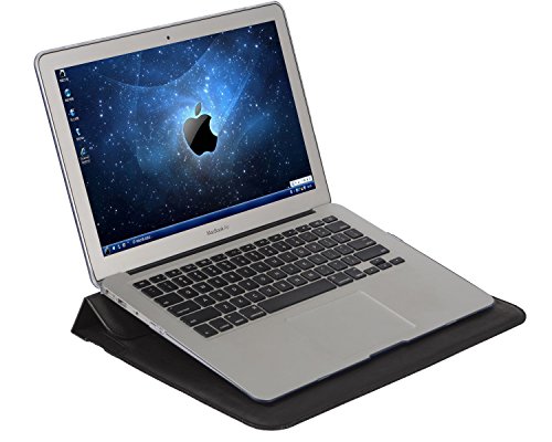 MOSISO Macbook Air   Pro 13 Laptop H  lle Sleeve  Premium PU Leder Laptop case Schutzh  lle Tasche mit Standfunktion f  r MacBook Air 13 Zoll und Macb
