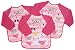 Baby Bib with Sleeves Set Of Three Boys Girls or Unisex 6-18 month Approx...